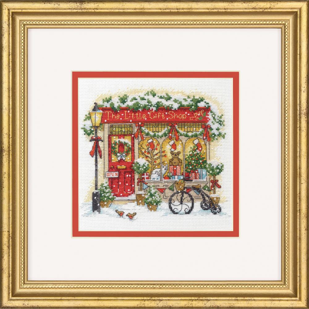 (image for) Gold Petites The Little Gift Shop Counted Cross Stitch Kit